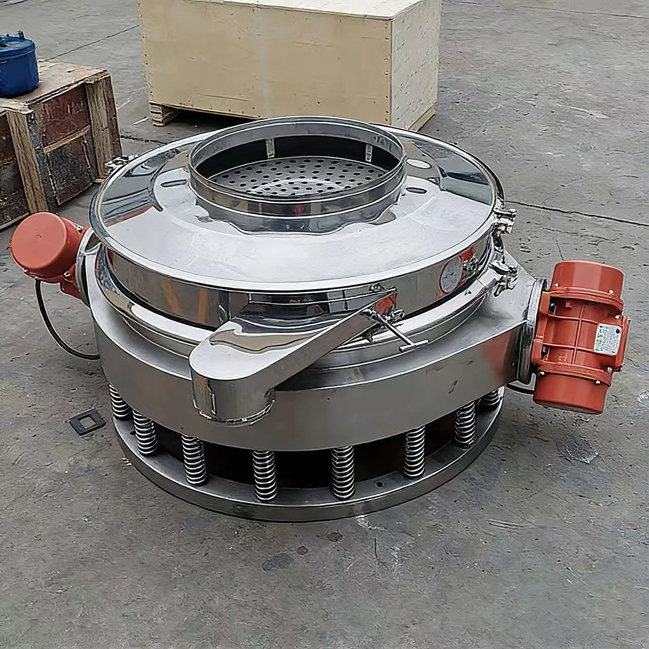 Inline vibratory screen