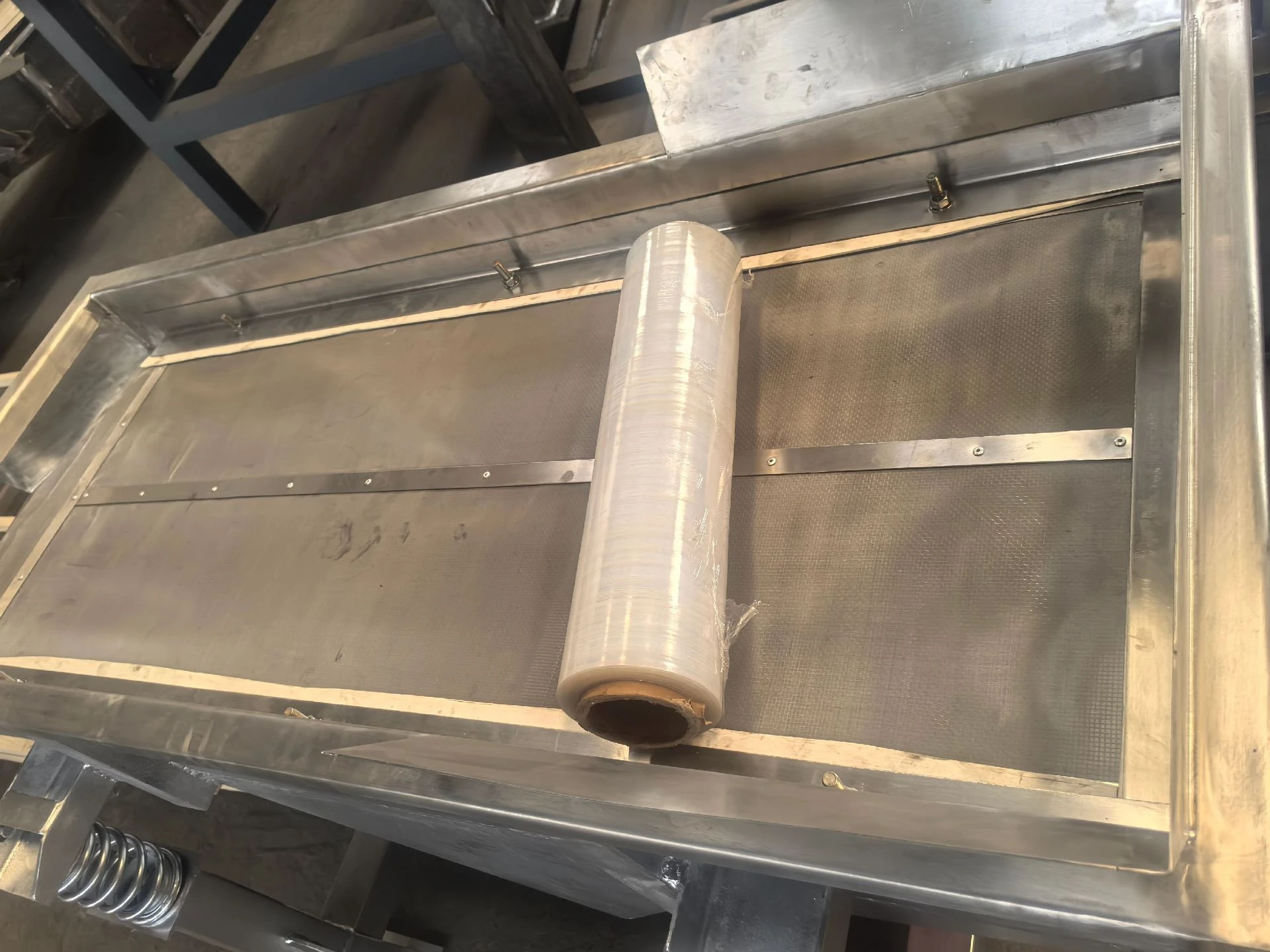 Metal space frame