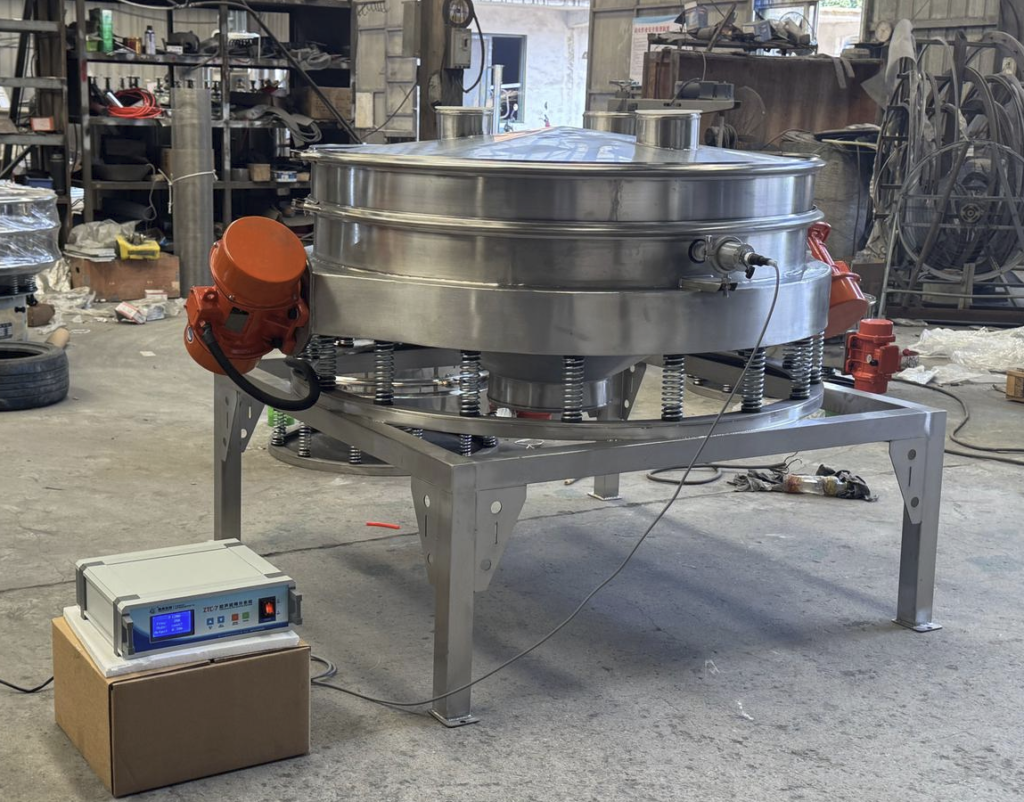 Ultrasonic Inline vibratory screen (1)