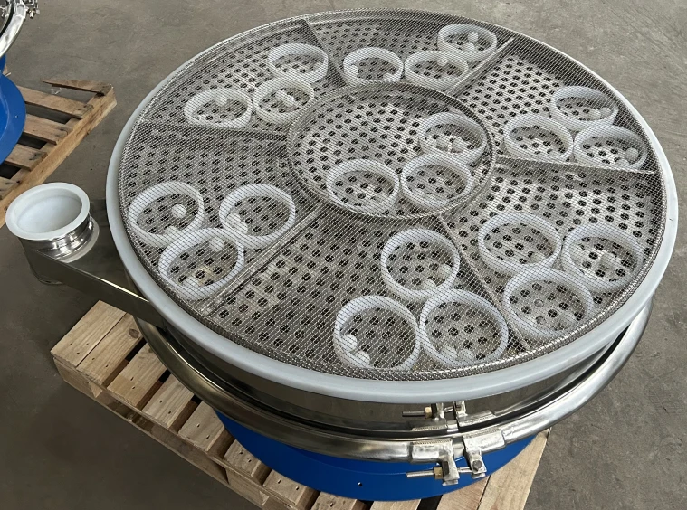 cosmetics powder sieving machine