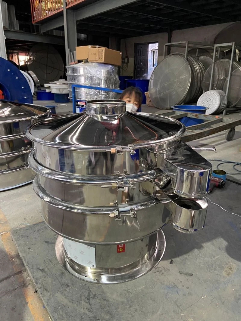Powder sieving machine