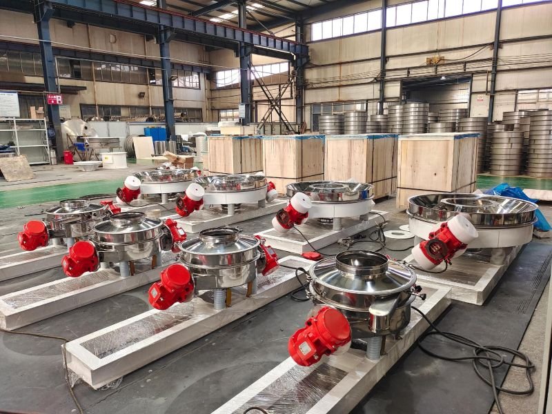Inline vibratory screen