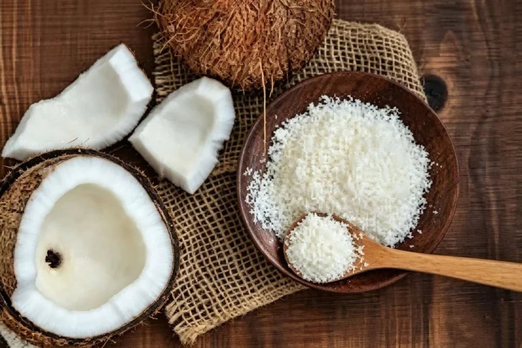 Dried Coconut Meat Particles