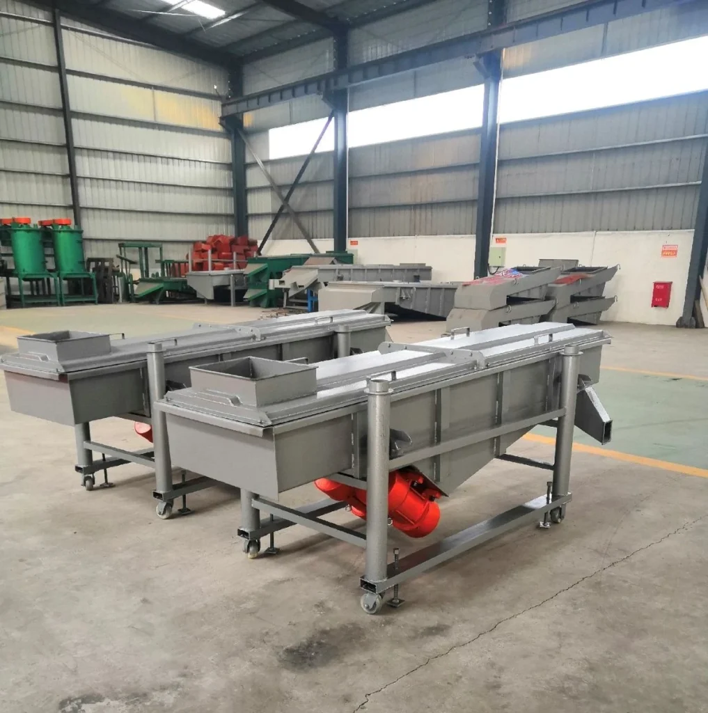 Single-Deck Linear Vibrating Sieve