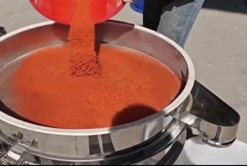 Chili powder sieve machine