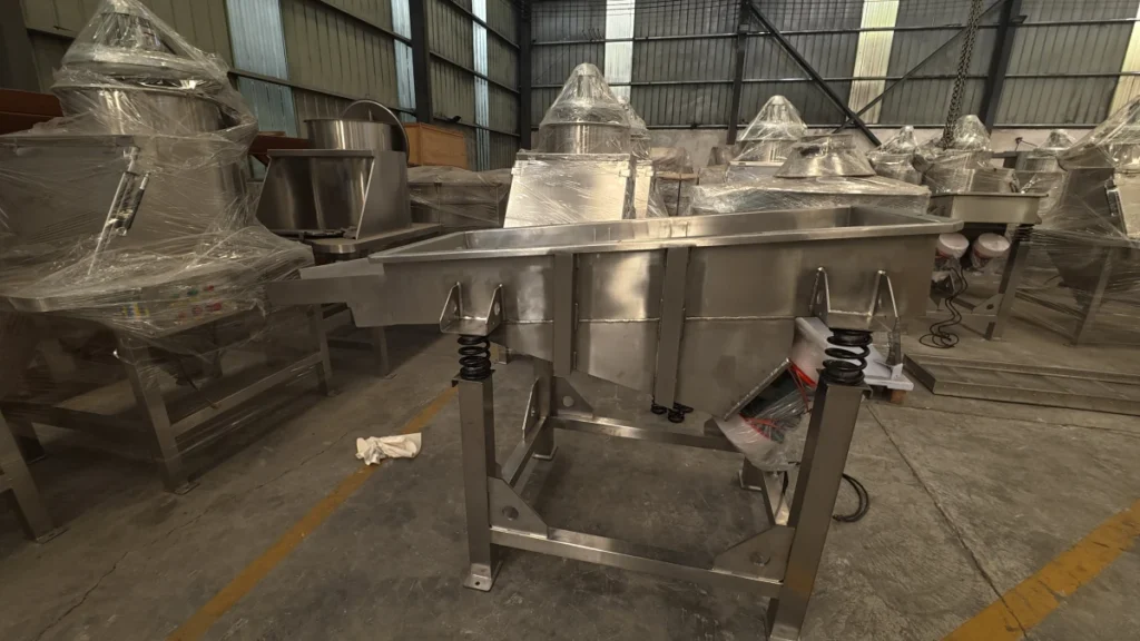 linear vibrating sieve