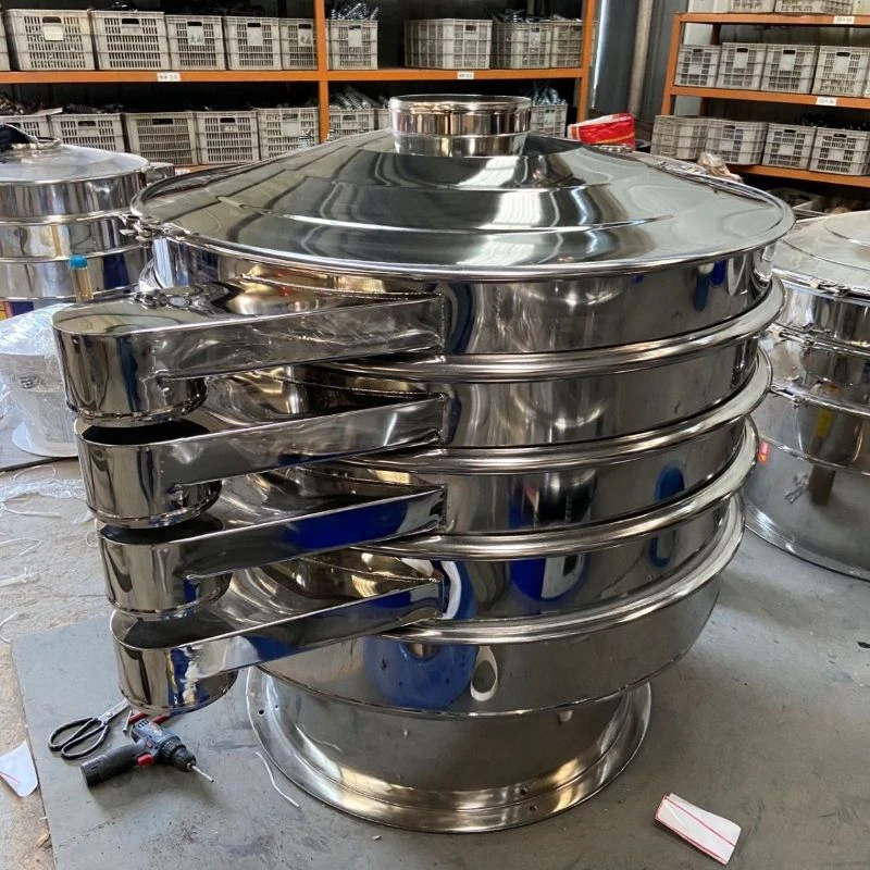 rotary vibrating screen