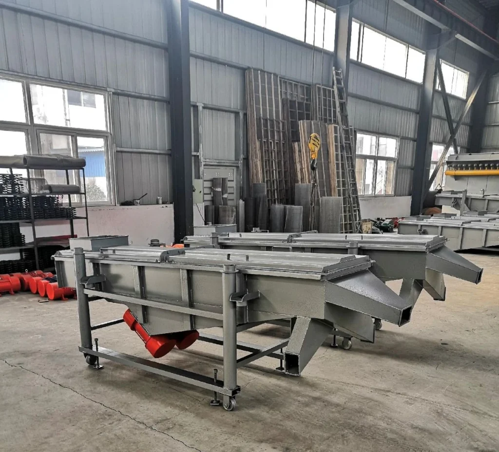 linear vibrating sieve