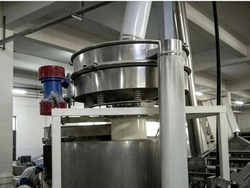 inline vibratory screen