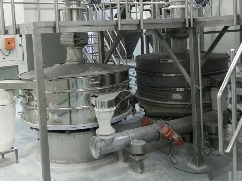 stainless steel vibrating sieve