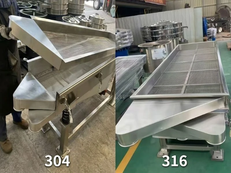 Stainless Steel Linear Vibrating Screen