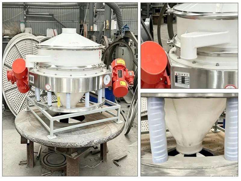 Inline vibratory screen