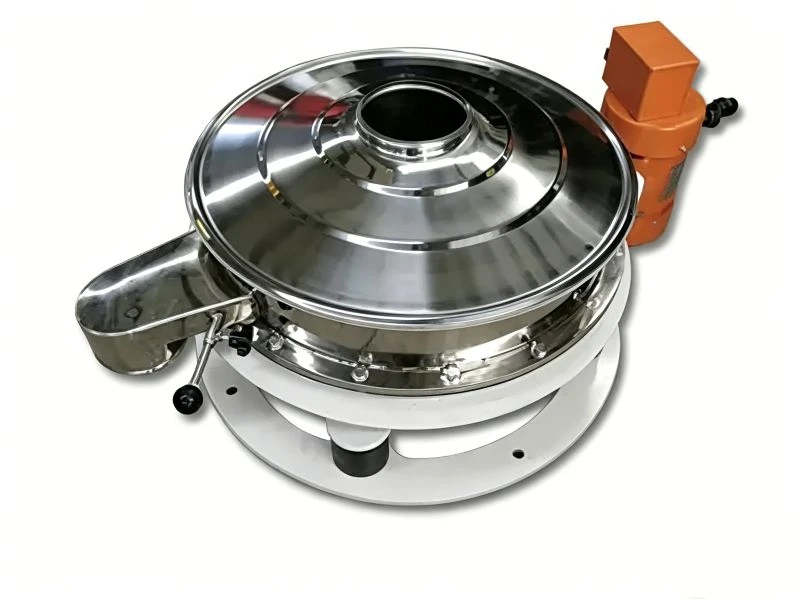 Single-motor inline vibratory screen