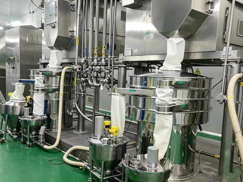 rotary vibrating screen