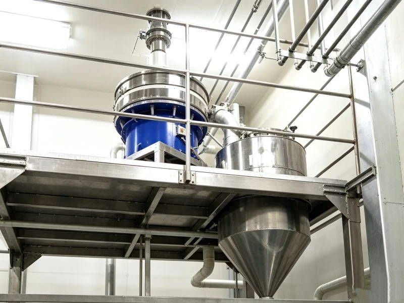 stainless steel vibrating sieve