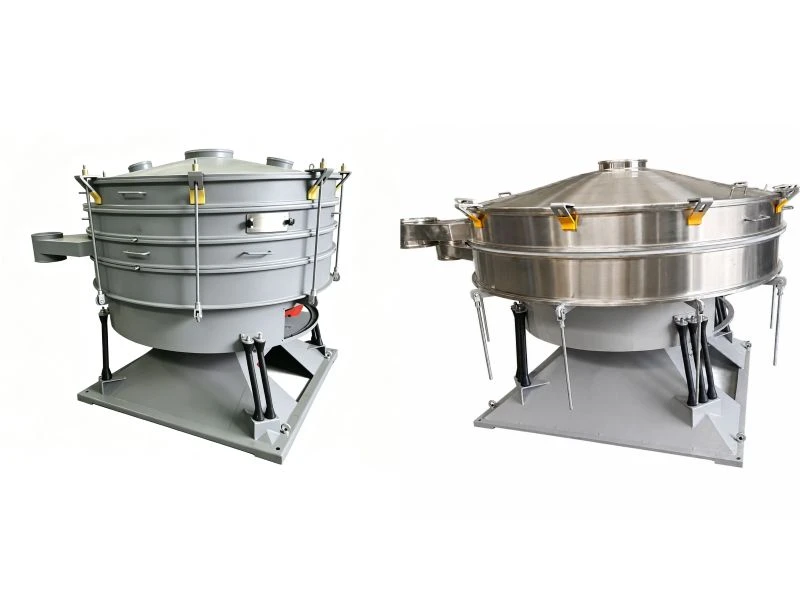 Circular tumbler screens