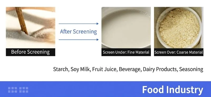 Vibro Sifter Separator Applications in Food Processing Industry