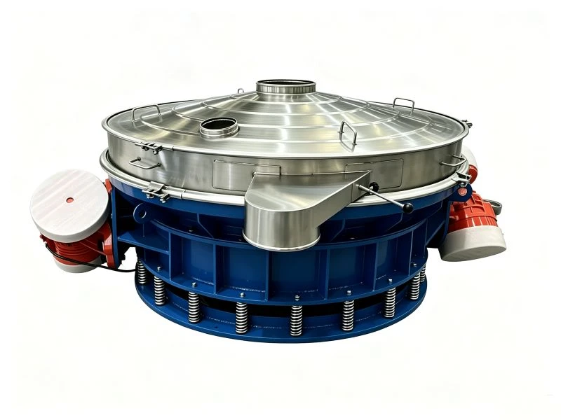 inline vibratory separator