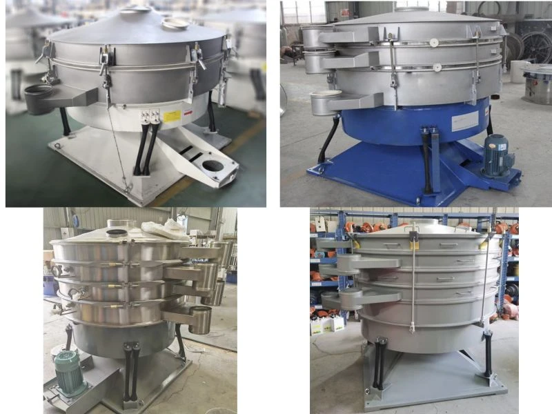 Circular tumbler screen