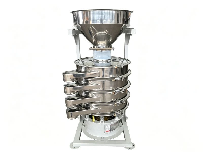 Circular Vibratory Sifter With Hopper