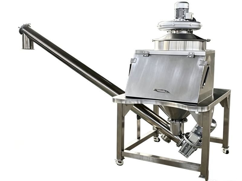 Screw Conveyor Dust-Free Dumping Station