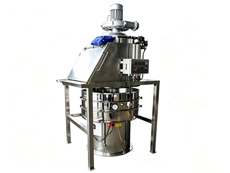 Vibrating Screen Dust Free Dumping Station