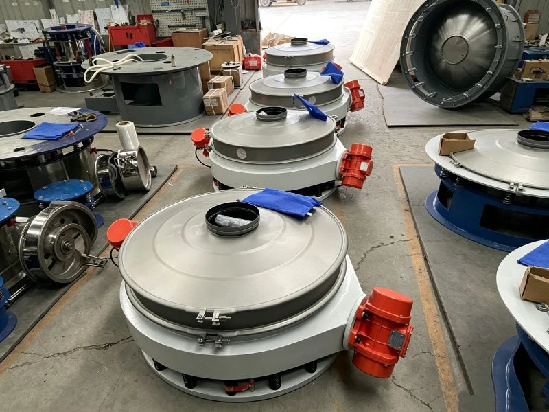 inline vibratory separator