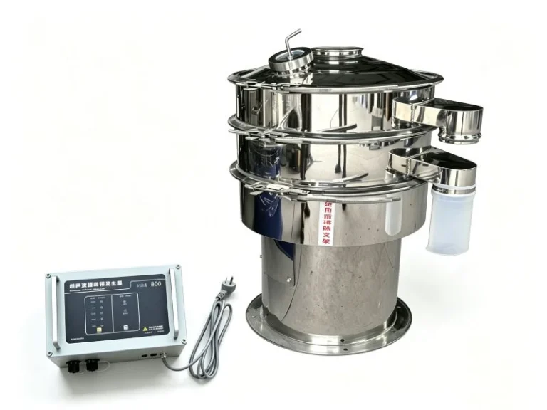 Ultrasonic Vibrating Screen for Aluminum Powder
