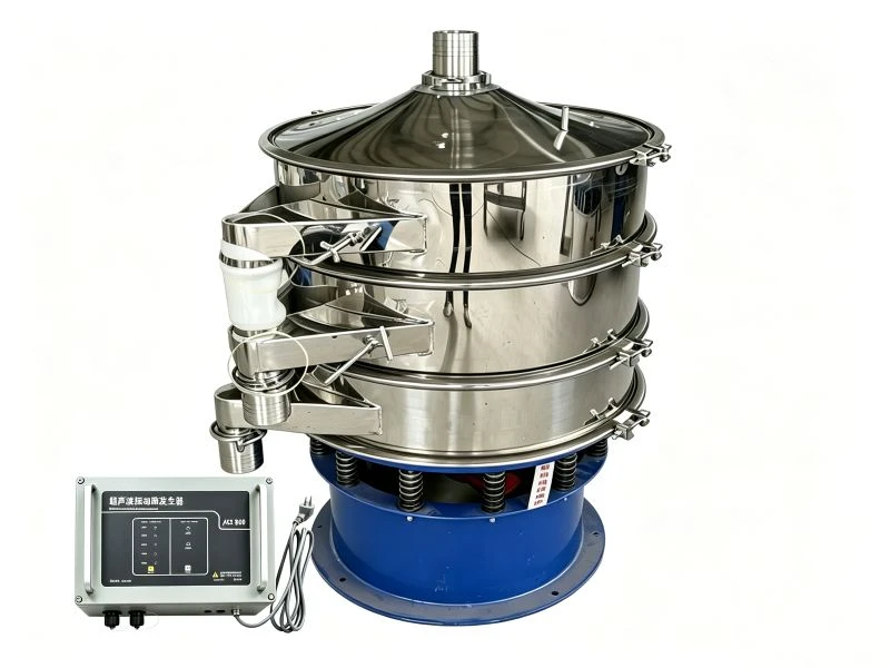 ultrasonic vibrating sieve for metal powder