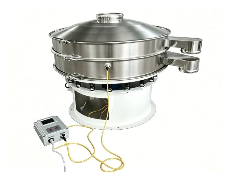 ultrasonic vibrating screen for fine powder